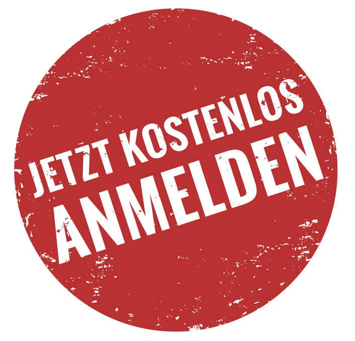 Jetzt kostenlos anmelden
